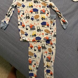 Little Sleepies Construction Fun Pajama Set - Multicolor